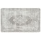 World Rug Gallery Antifatigue Mat, 30 in L x 18 in W, 0.47 in Thickness, Distressed, Gray 811GRAY18X30 - alternate 2